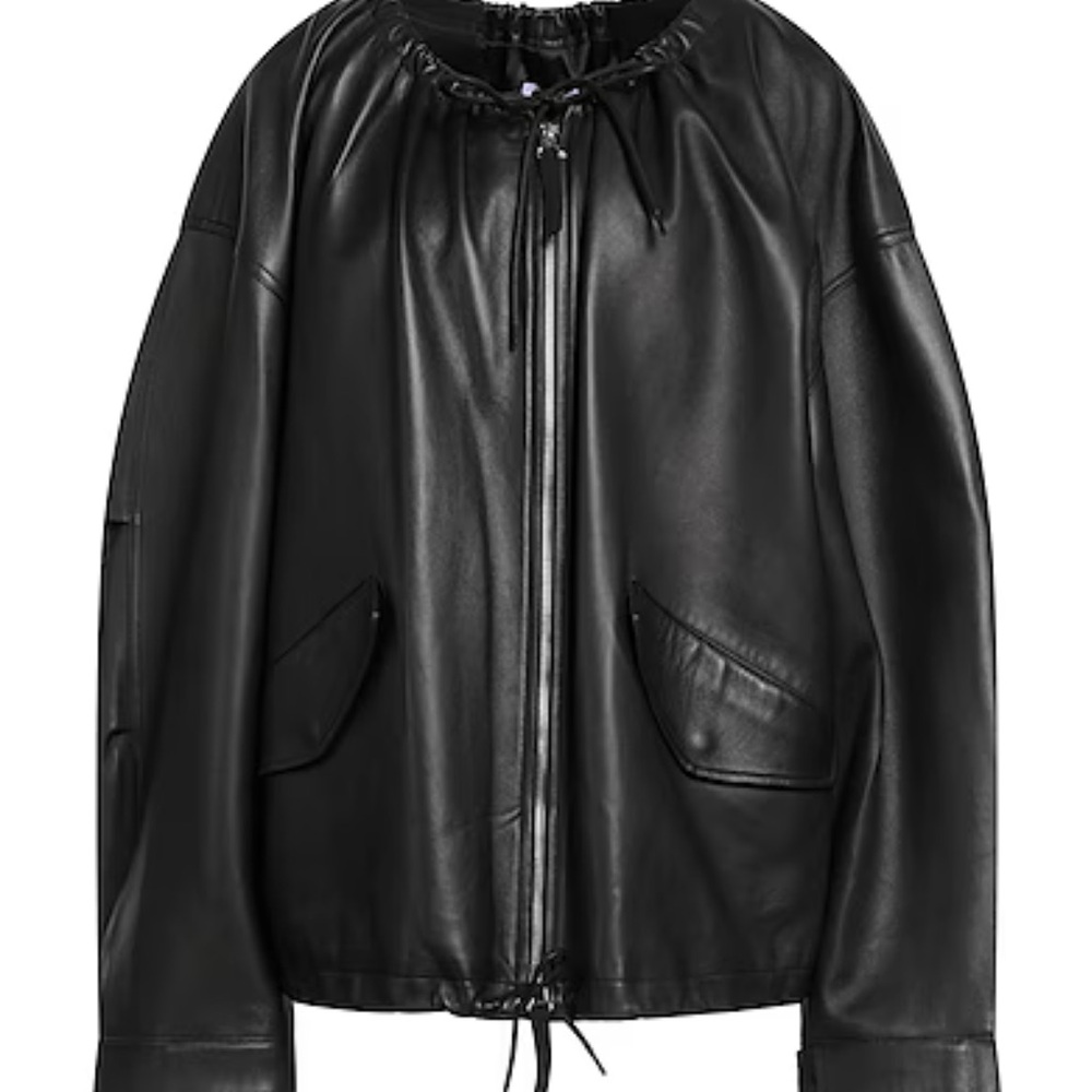 Helmut Lang Black Leather Jacket
